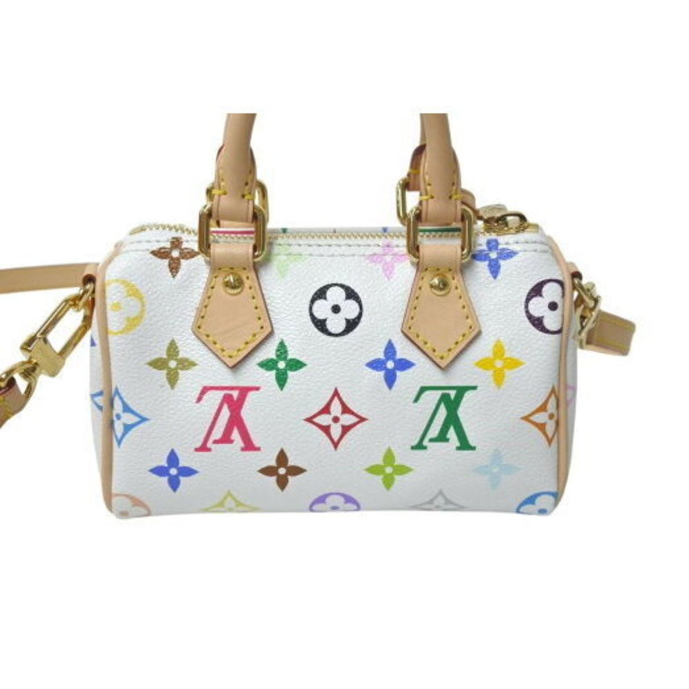 Louis Vuitton Nano Murakami Takashi bag handbag multicolor Speedy - Picture 5 of 9